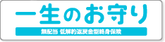 一生のお守り（無配当低解約返戻金型終身保険）